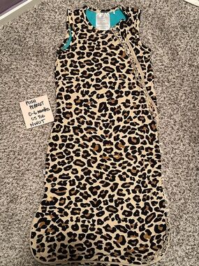 Posh Peanut Leopard Print Sleepsack (NWOT)